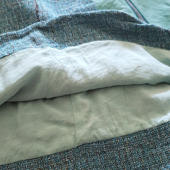 Rag & Bone Linen Tweed & Leather Mini Skirt Size 4 - Picture 10 of 15